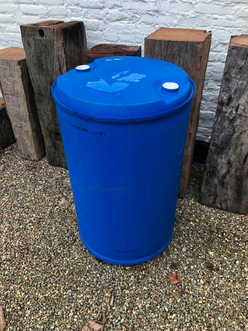 Regenton 200ltr kunststof ton zware kwaliteit gesloten ton, Tuin en Terras, Regentonnen, Nieuw, Kunststof, 150 liter of meer, Ophalen