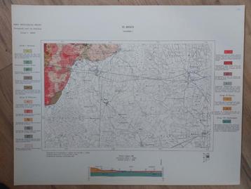 100 / Geologische kaart 1929 Ahaus kwartblad I met Ochtrup beschikbaar voor biedingen