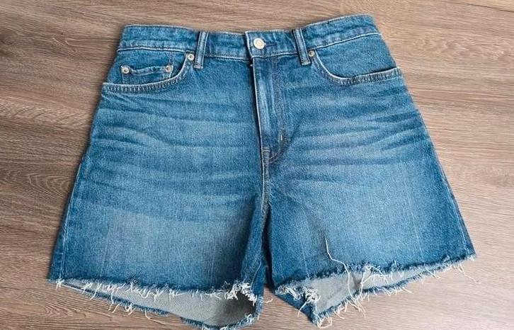 Ralph Lauren Denim Short hoge taille - Maat 38 (M), Kleding | Dames, Spijkerbroeken en Jeans, Zo goed als nieuw, W30 - W32 (confectie 38/40)