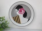 Roberto Tortoli wandbord. Art Deco stijl bord., Ophalen of Verzenden, ., ., .