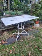 Tuintafel retro, Tuin en Terras, Tuintafels, Ophalen, Gebruikt, Rechthoekig, Metaal