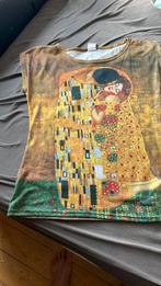Cvstav klimt t-shirts komt uit Italië geel kunst de Kus, Ophalen of Verzenden, Zo goed als nieuw, Zonder mouw