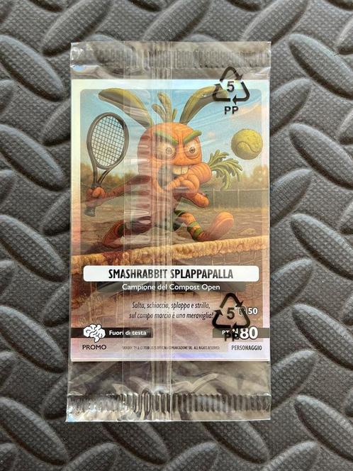 Italian Brainrot Promocard | Smashrabbit Splappapalla, Hobby en Vrije tijd, Stickers en Plaatjes, Nieuw, Plaatje, Ophalen of Verzenden