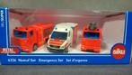 Emergency Set Scania Mercedes Benz Siku Pol, Verzenden, Nieuw, Bus of Vrachtwagen