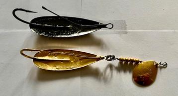 2 Johnson Minnow Spoons - Nooit Gebruikt beschikbaar voor biedingen