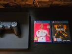 Playstation 4 Slim 500GB + Controller + Games, Spelcomputers en Games, Spelcomputers | Sony PlayStation 4, Ophalen, Met 1 controller