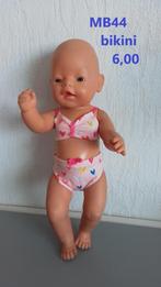 Poppenkleertjes baby pop bikini. Opbrengst KiKa., Ophalen, Nieuw, Babypop
