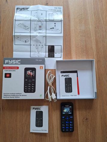 Fysic FM-7550 Senioren Telefoon - Zo Goed Als Nieuw beschikbaar voor biedingen