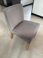 6 Grijze Stoffen Stoel - Troubadour, Huis en Inrichting, Ophalen, Zo goed als nieuw, Hout, Eén
