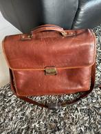 Castelijn & Berens lap top tas leder, Ophalen of Verzenden, Zo goed als nieuw, Bruin, Leer