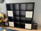 Kallax kast 16 vakken met lades, Ophalen, 100 tot 150 cm, Zo goed als nieuw, Minder dan 150 cm