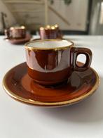 Vintage Douwe Egberts Espresso Kopjes - Set van 4, Antiek en Kunst, Antiek | Servies los, Ophalen of Verzenden