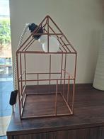 Koper huisje - lamp, Huis en Inrichting, Ophalen, Gebruikt, Metaal, Modern
