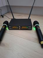 GMARK X320FM G4 draadloze microfoon set zgan, Ophalen of Verzenden, Zo goed als nieuw, Zangmicrofoon