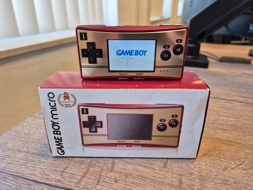 Nintendo Gameboy Advance Micro Famicom limited edition, Spelcomputers en Games, Spelcomputers | Nintendo Game Boy, Gebruikt, Game Boy Micro