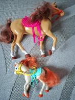 Barbie paarden barbie ruiter en chelsea, Kinderen en Baby's, Speelgoed | Poppen, Ophalen of Verzenden, Zo goed als nieuw, Barbie