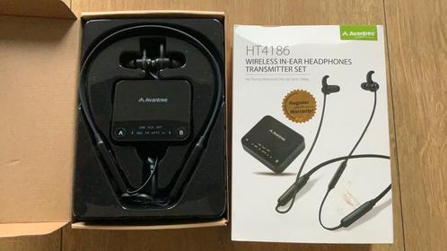 Avantree HT4186 , wireless transmitter set in-ear., Computers en Software, Headsets, Zo goed als nieuw, In-ear, Draadloos, Ophalen of Verzenden