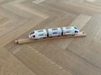 Brio Trein + Rails & Poppetjes, Ophalen of Verzenden, Gebruikt, Bouwen