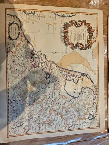 Oude kaart Holland, De L'Isle/Bauche, 1702/1745 beschikbaar voor biedingen