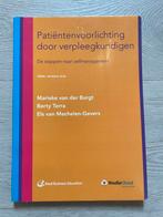 Patiëntenvoorlichting door verpleegkundigen – 5e druk, Ophalen of Verzenden, Zo goed als nieuw