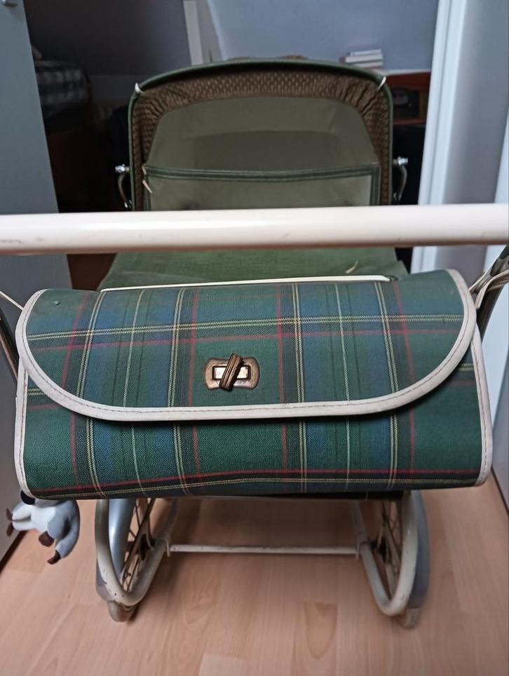 Vintage Poppenwagen De Clippel, Antiek en Kunst, Antiek | Speelgoed, Ophalen of Verzenden