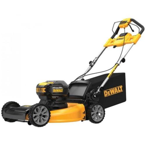 DeWALT Accumaaier DCMWSP564N-XJ 2 X 18V XR, Tuin en Terras, Grasmaaiers, Nieuw, Accu-grasmaaier, 50 cm of meer, Cirkelmaaier, Mulchfunctie