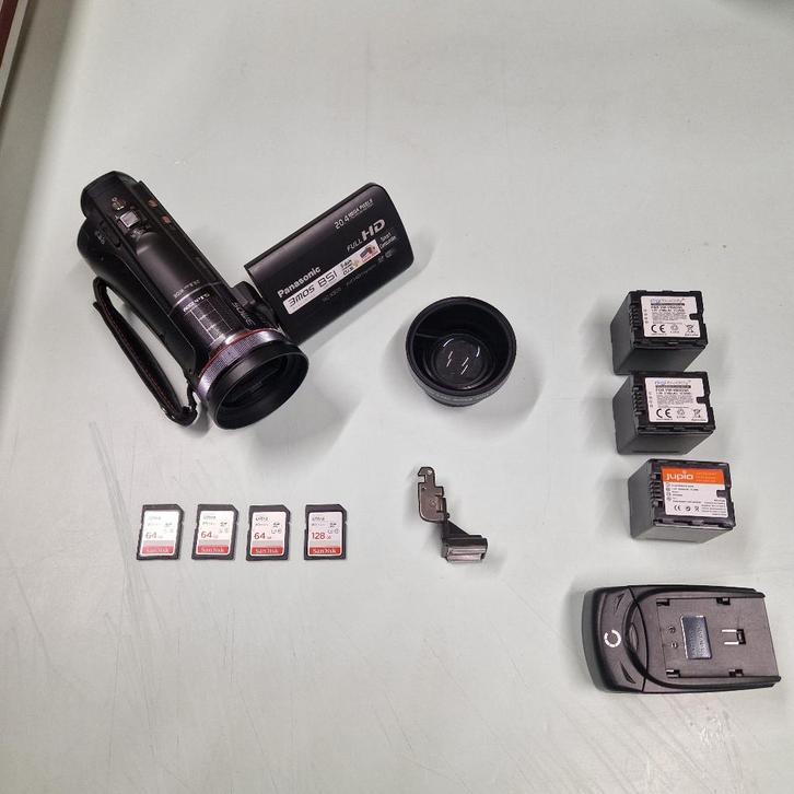 Panasonic HC-C920 – Full HD videocamera voor creators, Audio, Tv en Foto, Videocamera's Digitaal, Zo goed als nieuw, Camera, Geheugenkaart