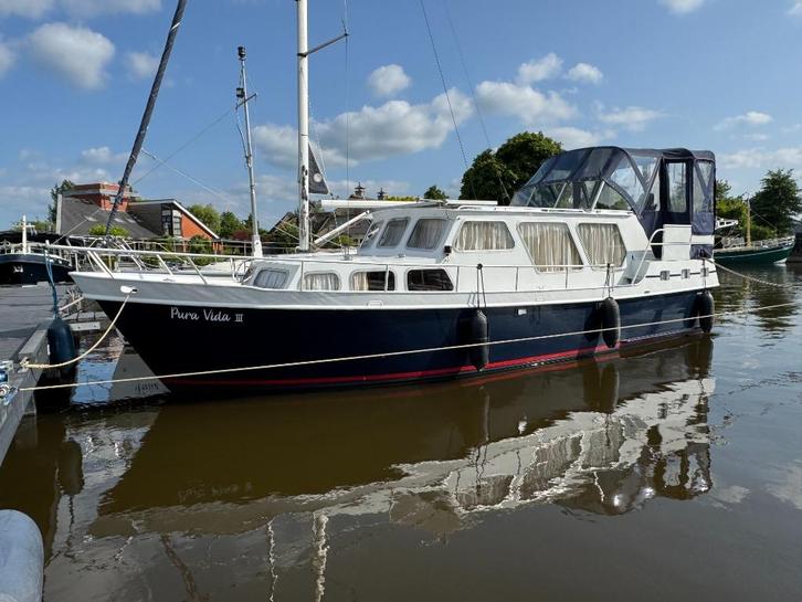 Super Lauwersmeerkruiser 11.20 AK, Watersport en Boten, Motorboten en Motorjachten, Gebruikt, Staal, 9 tot 12 meter, Diesel, Binnenboordmotor