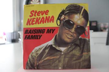 7" Single Steve Kekana - Raising My Family / Working Man beschikbaar voor biedingen