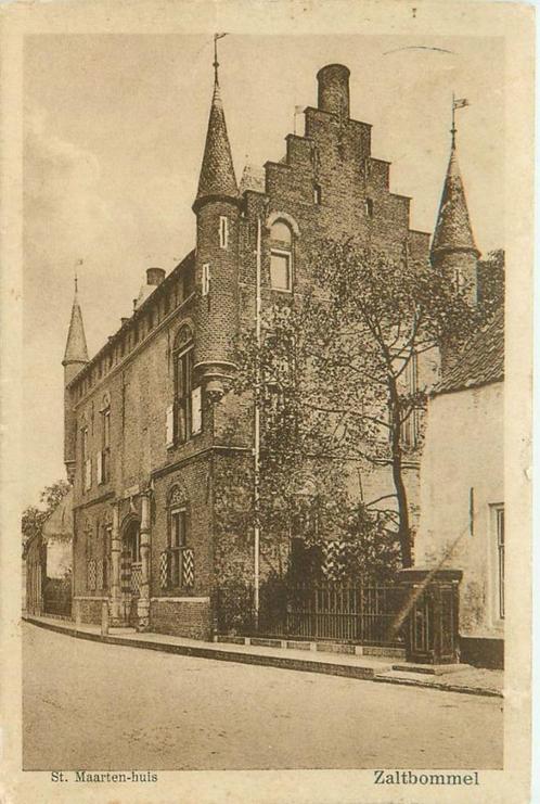 (701-143-015) Zaltbommel St Maarten huis, Verzamelen, Ansichtkaarten | Nederland, Gelderland, Verzenden