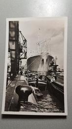 Delfzijl havenkade 1958 schip Parrakoola, Verzamelen, Ophalen of Verzenden, 1940 tot 1960, Gelopen, Groningen