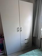 Kinderkast kledingkast wit hang leg lade, Ophalen, Zo goed als nieuw, 50 tot 75 cm, 150 tot 200 cm