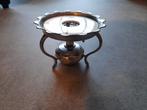 Brocant verzilverd theelichtje, Antiek en Kunst, Curiosa en Brocante, Ophalen of Verzenden