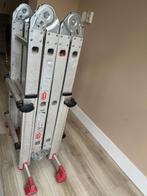 vouwladder altrex 4x3, Doe-het-zelf en Verbouw, Ladders en Trappen, Ophalen, Gebruikt, Ladder, Opvouwbaar of Inschuifbaar