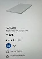 IKEA NÄSTABERG Topper Matras 90x200, 90 cm, Eenpersoons, Ophalen of Verzenden, Zo goed als nieuw