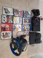 PlayStation 2 Compleet Pakket - Zo Goed Als Nieuw!, Spelcomputers en Games, Spelcomputers | Sony PlayStation 2, Met games, Met 2 controllers