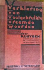 Verklaring Vreemde Woorden - P. Luyben, Ophalen of Verzenden, Gelezen, P. Luyben, Nederlands