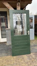 2x Meranti hardhouten deuren, Doe-het-zelf en Verbouw, Deuren en Horren, Ophalen, Gebruikt, 80 tot 100 cm, 200 tot 215 cm