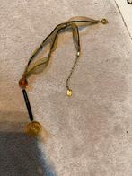 Vintage Ketting met Hanger, Sieraden, Tassen en Uiterlijk, Kettingen, Gebruikt, Ophalen of Verzenden, Goud, Overige materialen