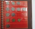 Muntenalbum insteekboek met muntencollectie 131st. NLBelgië, Ophalen of Verzenden, Koningin Juliana, Overige waardes