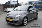 Fiat 500 0.9 TWINAIR Turbo 500S 80PK LEDER/16INCH/AIRCO PERF, Auto's, Fiat, Origineel Nederlands, Te koop, Zilver of Grijs, 905 kg