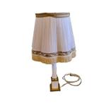 Klassiek Franse Tafellamp met Albast, jaren 50, Overige materialen, Gebruikt, Vintage, Ophalen of Verzenden