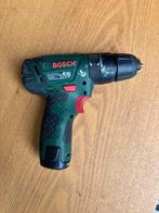 Bosch accuboor met boorhamer - 10.8V - 1.5Ah, Doe-het-zelf en Verbouw, Gereedschap | Boormachines, Ophalen of Verzenden, Zo goed als nieuw