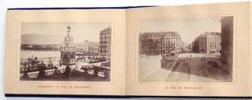 Genève [c. 1890-1900] Leporello 15 ill. Zwitserland Schweiz beschikbaar voor biedingen