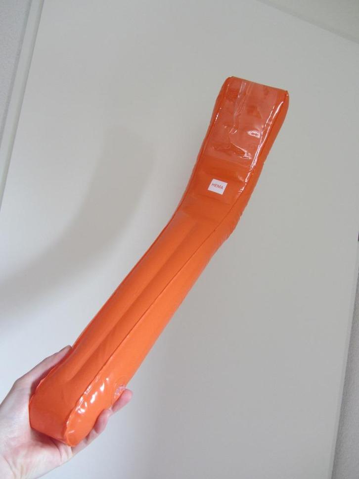 Hema koningsdag oranje opblaasbare selfie stick, Telecommunicatie, Mobiele telefoons | Toebehoren en Onderdelen, Nieuw, Overige typen