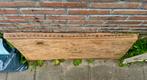 Twee grote antieke 5cm dikke massieve houten panelen, Doe-het-zelf en Verbouw, Hout en Planken, Ophalen, Gebruikt, Overige typen