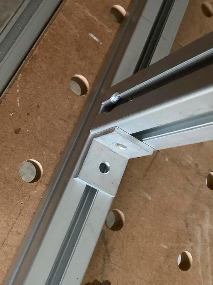 Aluminium Hoekverbinder - Stevig en Betrouwbaar, Doe-het-zelf en Verbouw, Hang- en Sluitwerk, Nieuw, Overige typen, Overige materialen