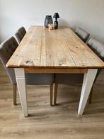 Mooie eethoek te koop, Gebruikt, Teakhout, 200 cm of meer, Landelijk