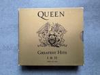Queen - Greatest Hits I & II, leuke cd box in goede staat, Ophalen of Verzenden, Poprock