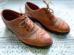OPRUIMING - leren heren veterschoenen -DR ADAMS - Maat 42, Bruin, Ophalen of Verzenden, Zo goed als nieuw, Veterschoenen